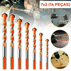 Conjunto UltraDrill Premium - 7 Brocas de 3-12mm - Multimaterial