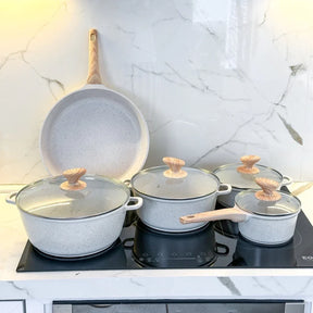 Conjunto de Panelas Cookware 12 Peças (indução e gás)